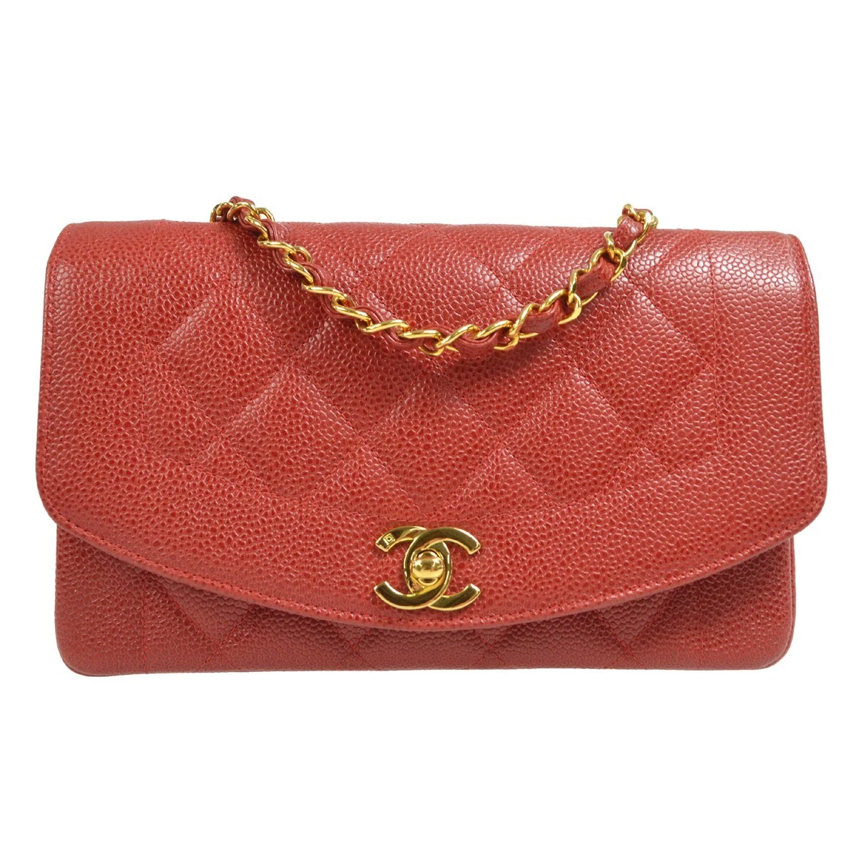 Chanel small online diana bag