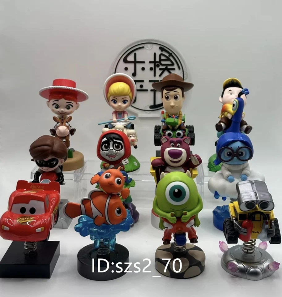 Auténtico POP MART Pixar Shake Confirmado Caja Ciega Figura Kawaii Juguete Regalo Foto 2 de 4