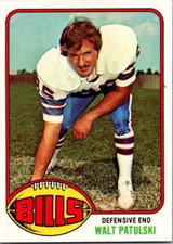 Walt Patulski - 1976 Topps Football #358 - Buffalo Bills