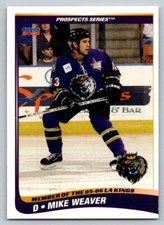 Mike Weaver 2005-06 Manchester Monarchs Series Two