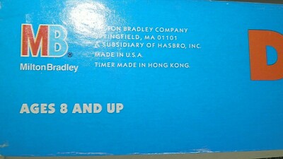 Vintage 1990 Don't Panic Game by Milton Bradley Complete