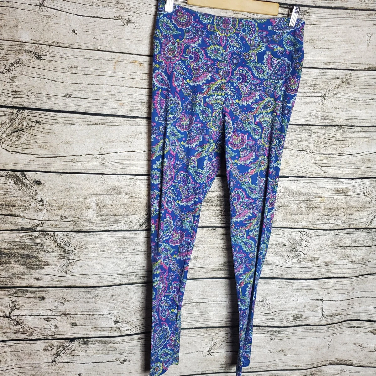 LULAROE LEGGINGS TC PAISLEY ~ Blue, Pink, Orange, UNICORN