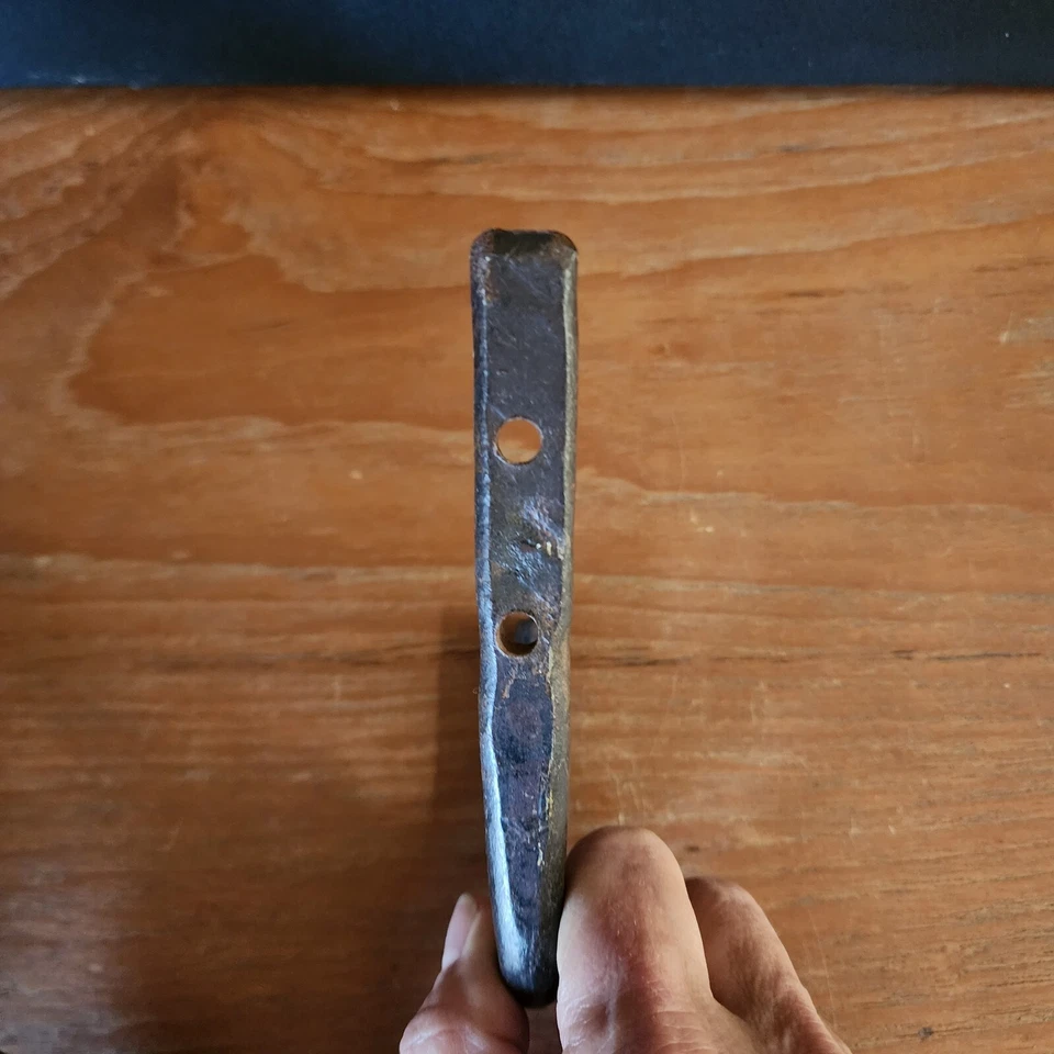Curtain Holdbacks Deer Heads w/Antlers Hand-Made Metal Cabins Northwoods - Image 4 of 4
