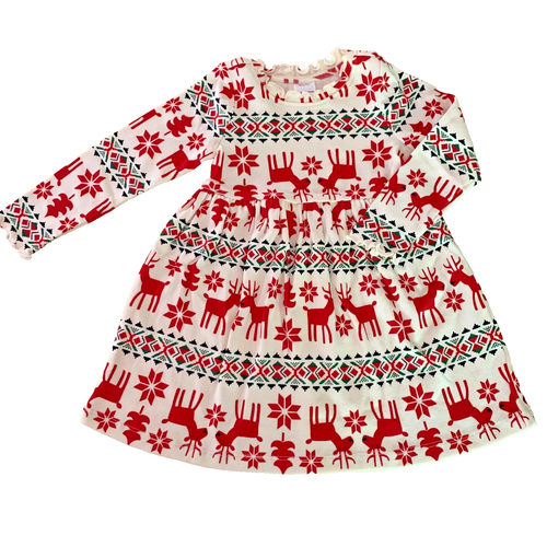 Hanna Andersson Soft-Cotton "WINTER" Rib Dress. 4 Years, 100 cm. Great Gift! - Picture 14 of 24