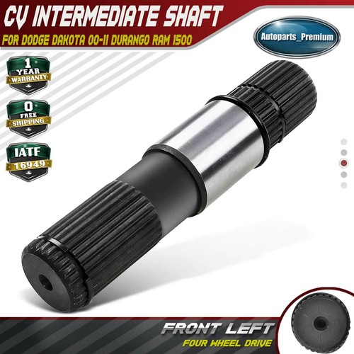 Eje intermedio CV para Dodge Dakota 00-11 Durango Ram Chrysler delantero izquierdo 4x4 - Imagen 1 de 8