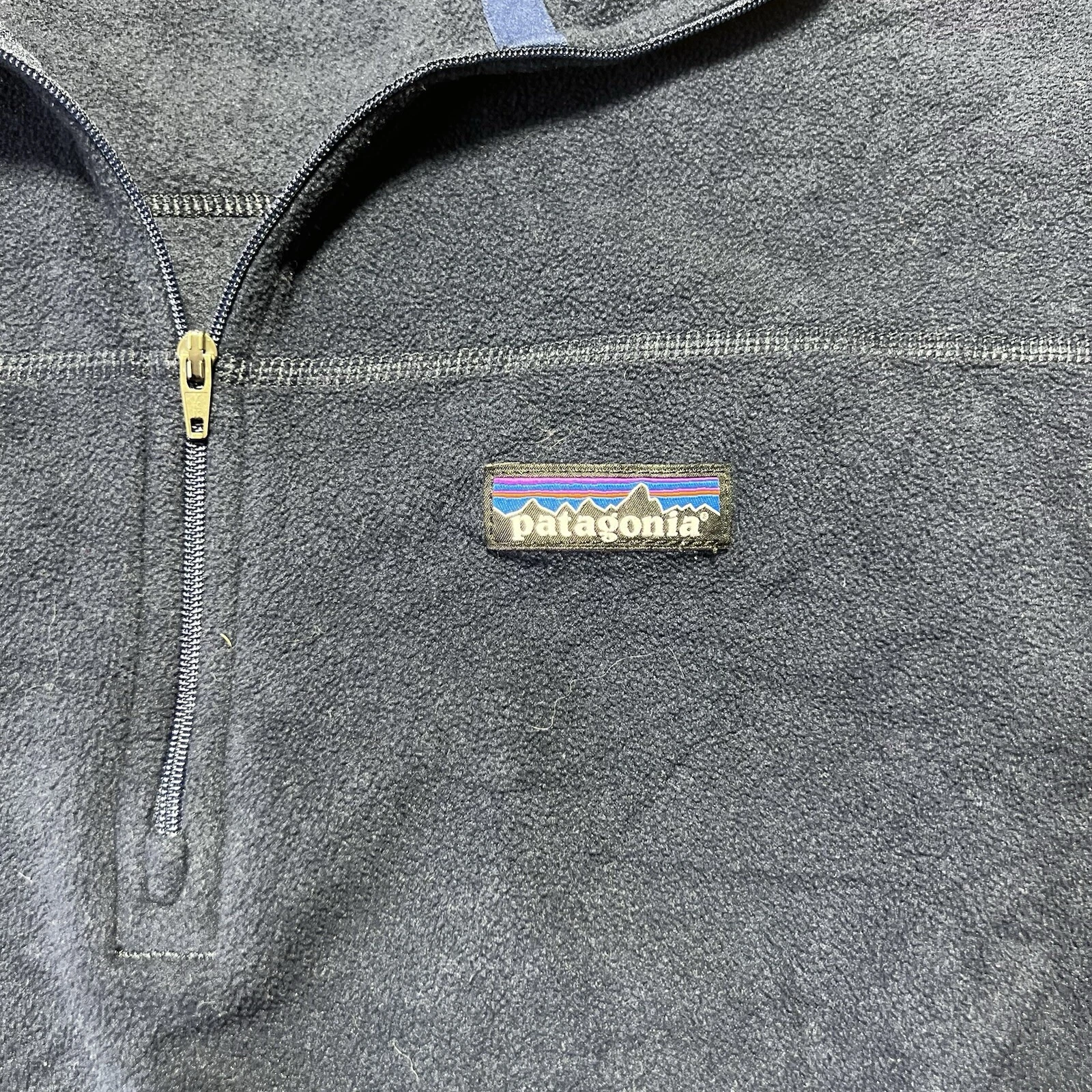 patagonia micro d fleece 1/4 zip pullover jacket