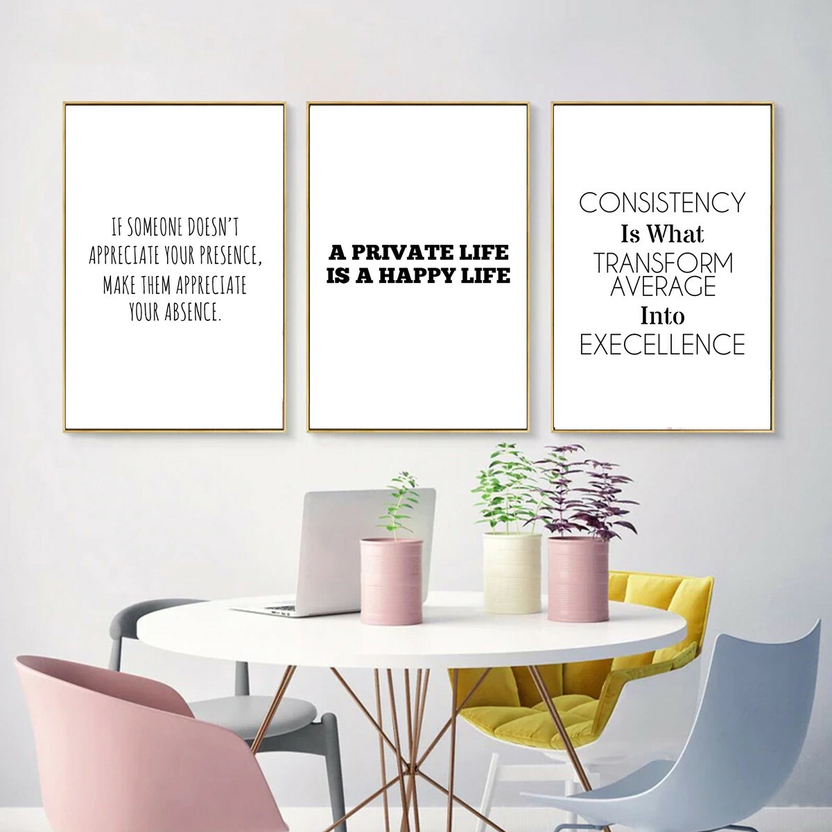 Inspirational Word Art Canvas