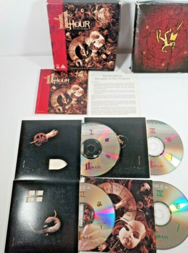 PC CD ROM RIVEN & THE 11TH HOUR BIG BOX 90's Ghost Horror Movie Game Set - Imagen 3 de 5