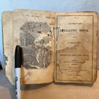 19th Century Rare Antique Children’s Book Noah Webster AMERICAN SPELLING BOOK