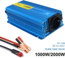 Inverter di potenza a onda sinusoidale pura da 2000 W Off Grid DC12v a presa AC 220v EU dal produttore cinese - SINEMAX INVERTER