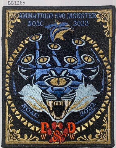Boy Scout OA Flap Set Ammatdiio Lodge 590 2022 NOAC EBay