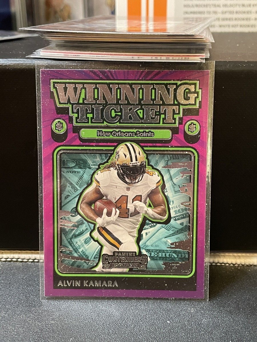ALVIN KAMARA　アルビン カマーラ　直筆サインカード　AUTO　NFL 2017 Panini Limited Football Rookie Patch Autograph #101