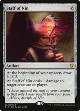 Staff of Nin [Commander 2017] Magic MTG