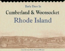 Cumberland Woonsocket Rhode Island 1878 History of State of RI + WPA new reprint