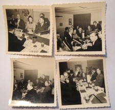 Burschenschaft Cimbria Lemgo - Studenten auf der Kneipe - 4x Foto / Studentika