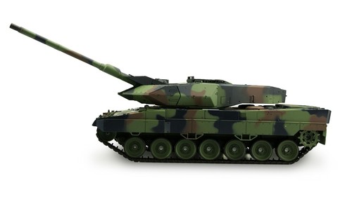 Leopard 2A6 RC Panzer 1:16 RTR mit Rauch, Sound & Schussfunktion - Bild 2 von 10
