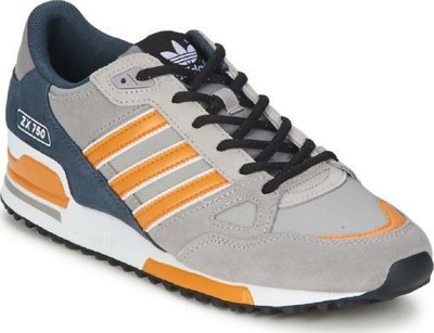 ADIDAS ZX 750 sneaker uomo in camoscio grigio nr 40 2/3 (US 7.5) D65232 | eBay