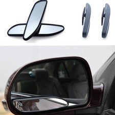 2Pcs Car Rearview Conve Blind Spot Side Rear View Wide Angle Convex lens Mirror