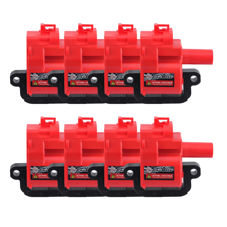 Pacote com 8 bobinas de ignição para 2001-2002 GMC Sierra 2500 HD Sierra 3500 8.1L UF192 - Imagem 4 de 4