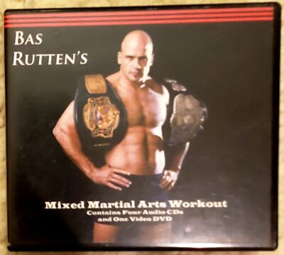 Bas Rutten's Mixed Martial Arts Workout 4 Audio CDs and 1 DVD & booklet ...