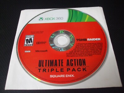 Ultimate Action Triple Pack (Microsoft Xbox 360, 2015) Tomb