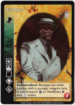 Baroque Samedi Heirs to the Blood 2018 BCP V:TES VTES Vampire CCG