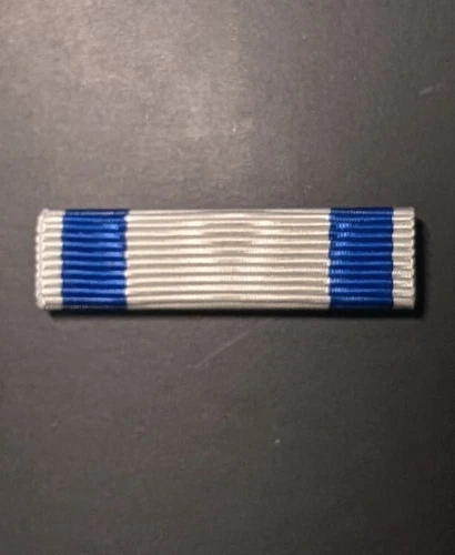 Replacement Moiré Service Ribbon for Texas Navy Association Admiral Medal