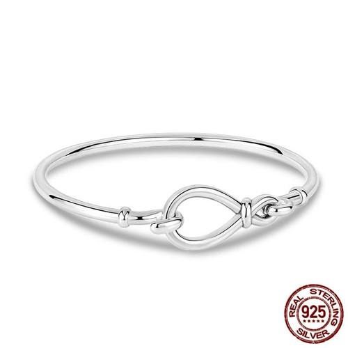 Pulsera Cadena Serpiente Corazón Plata 925 Nudo Infinito Mariposa Cierre Infinito - Imagen 36 de 59