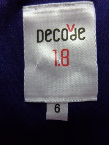 Decode 1.8 Women Cocktail Party Dress Sz 6 Purple Beaded - Picture 8 of 9