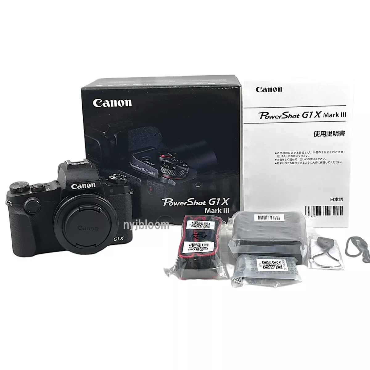 New Canon PowerShot G1X Mark III Digital Camera APS-C Format 24.2MP Wifi G1 XIII