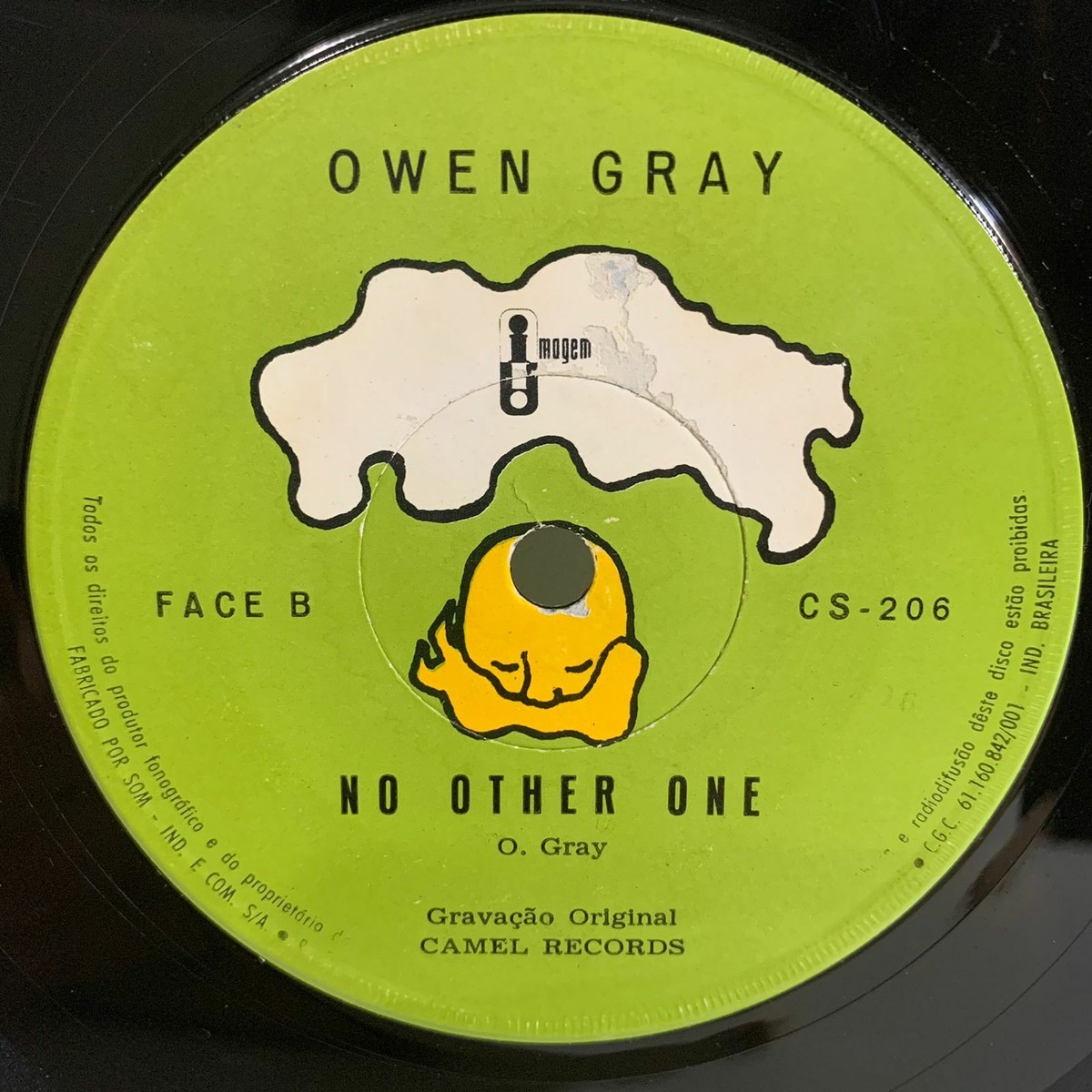 英7” Owen Gray Groove Me  CA60 Camel /00050 Owen Gray / Groove Me | VINYL7 RECORDS