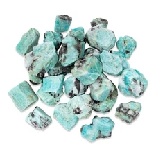 Raw Amazonite Crystal - Bulk Wholesale Rough Stones - Amazonite Gemstone Brazil