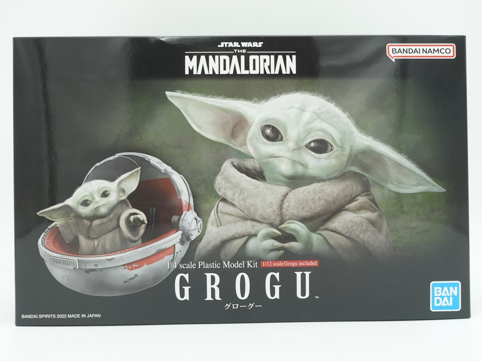 Bandai Star Wars The Mandalorian Grogu 1:4 & 1:12 Scale Plastic