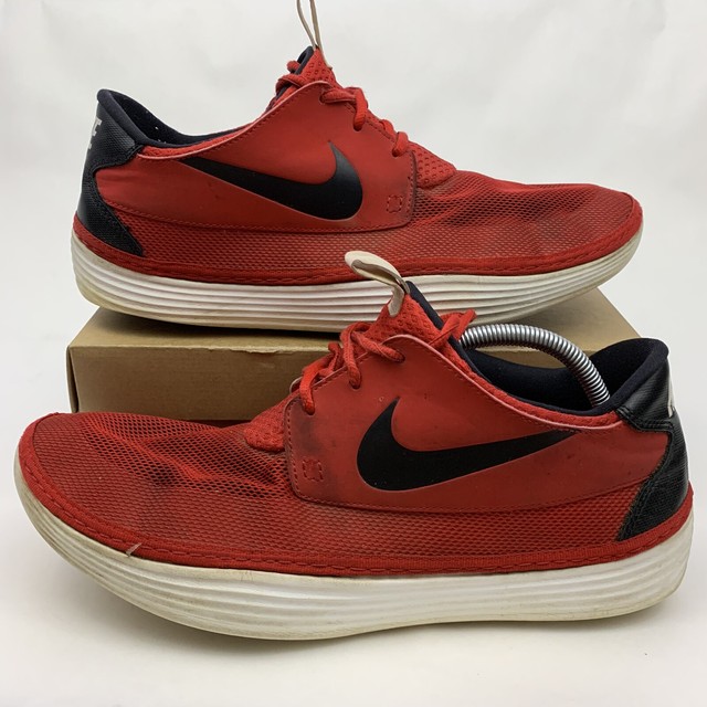 nike solarsoft red