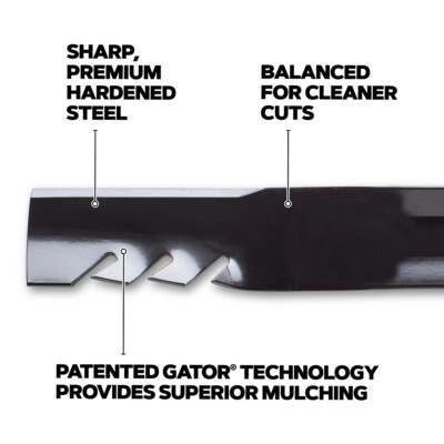 John Deere Z-Trak Blades 6-Pack Oregon Gator G6 Blades 396-730 – Fits John Deere Z-Trak 60 7-Iron Mower Decks John Deere Snow Blowers John Deere Z-Trak Blades 6-Pack Oregon Gator G6 Blades 396-730 – Fits John Deere Z-Trak 60 7-Iron Mower Decks John Deere Snow Blowers