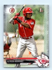 2017 Bowman Prospects Alfredo Rodriguez Cincinnati Reds #BP94