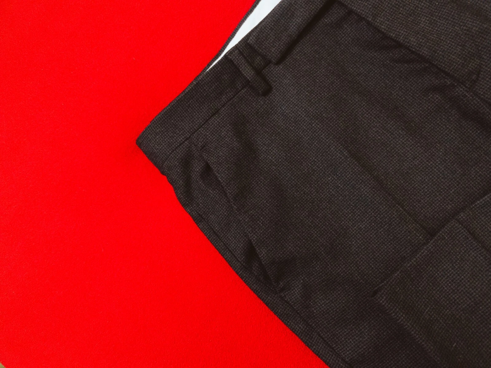 MAISON MARGIELA abito uomo marrone misto lana a quadri taglia 52 XL 34 flanella