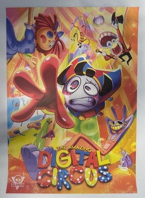 The Amazing Digital Circus Poster A2 Official Glitch Productions