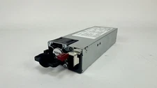 Lot of 2x  HPE 500W PSU  Platinum Hot Plug Low Halogen Power Supply 865408-B21