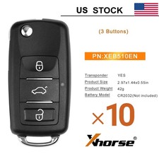 Xhorse Xeb510en B5 Super Remote With Xt27b Super Chip For Vvdi Key Tool Vvdi2