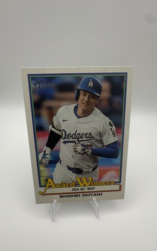 2025 Topps Heritage High Number - Award Winners Shohei Ohtani #AW-1
