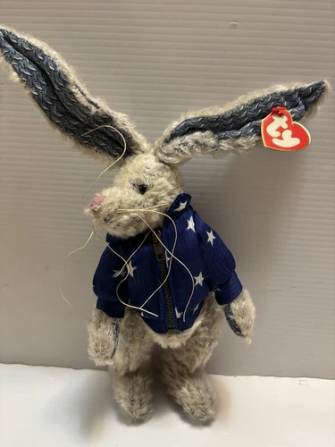 Vintage TY Attic Treasures Washington Jack Rabbit “Land of the Free” NEW w/ Tag