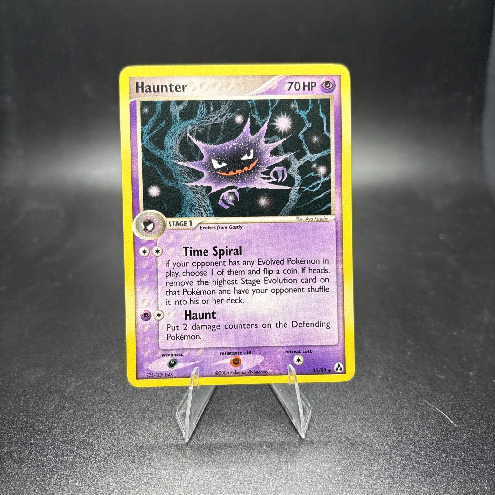 Haunter 35/92 Uncommon Legend Maker Vintage Pokémon Card  NM -c