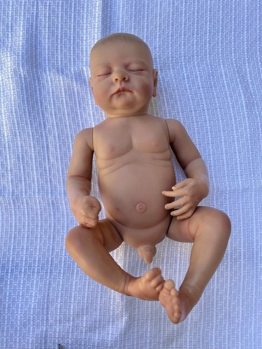Boy Dolls Realistic Reborn Baby Full Body Vinyl Silicone Doll Newborn Doll 16” - Picture 2 of 8