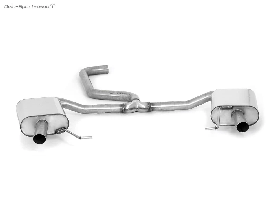 FOX Acero Inox. Duplex Escape Deportivo Skoda Octavia Rs 245 Tipo 5E Desde 2017 - Imagen 4 de 4