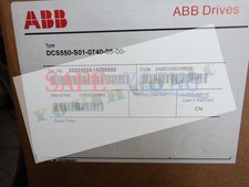 1X NEW ABB DC speed regulator DCS550-S01-0740-05-00-00 DCS550 740A