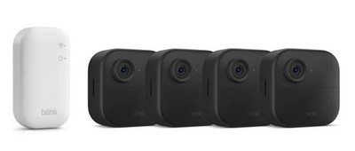 Blink Outdoor 4   4er-Set Überwachungskameras + Sync Module   1080p HD   NEU OVP