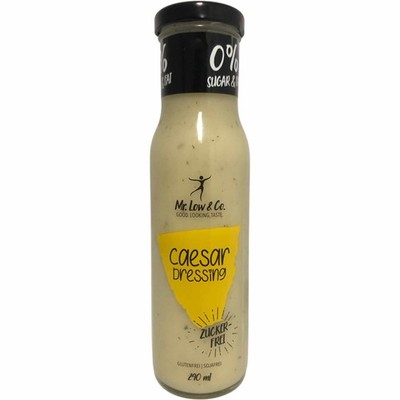 Mr. Lowcarb Dressing Caesar 240ml Glas