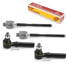 Inner & Outer Tie Rod End Kit for 2010-2019 Toyota 4Runner 10-14 FJ Cruiser 4PCS