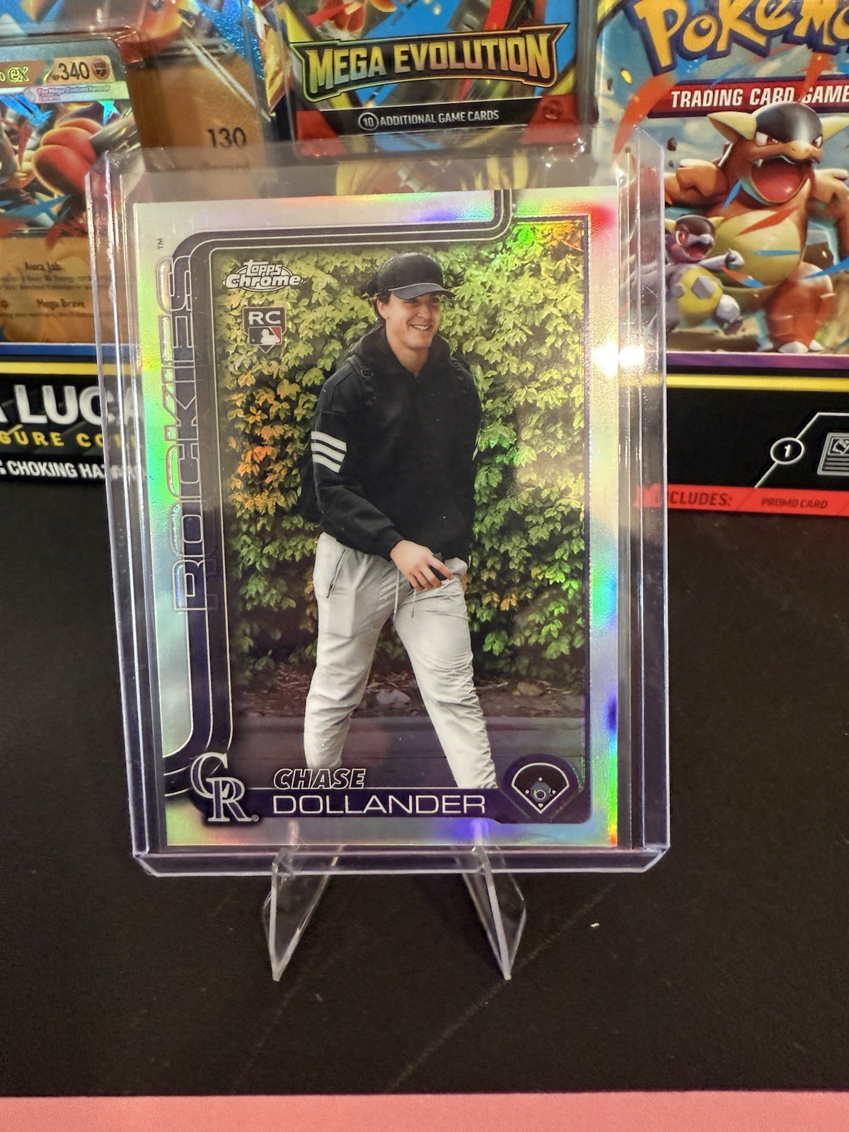2025 Topps Chrome Update Chase Dollander Image Variation SSP USC18